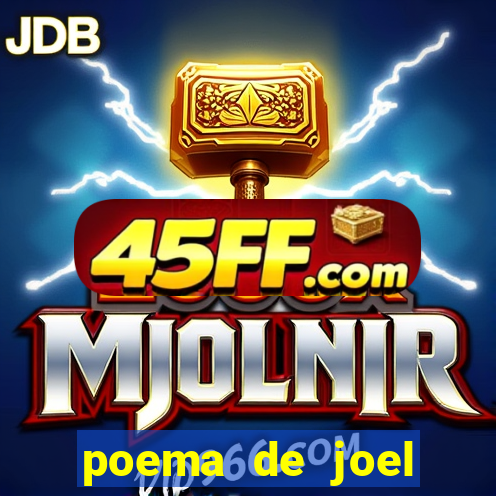 poema de joel rufino dos santos
